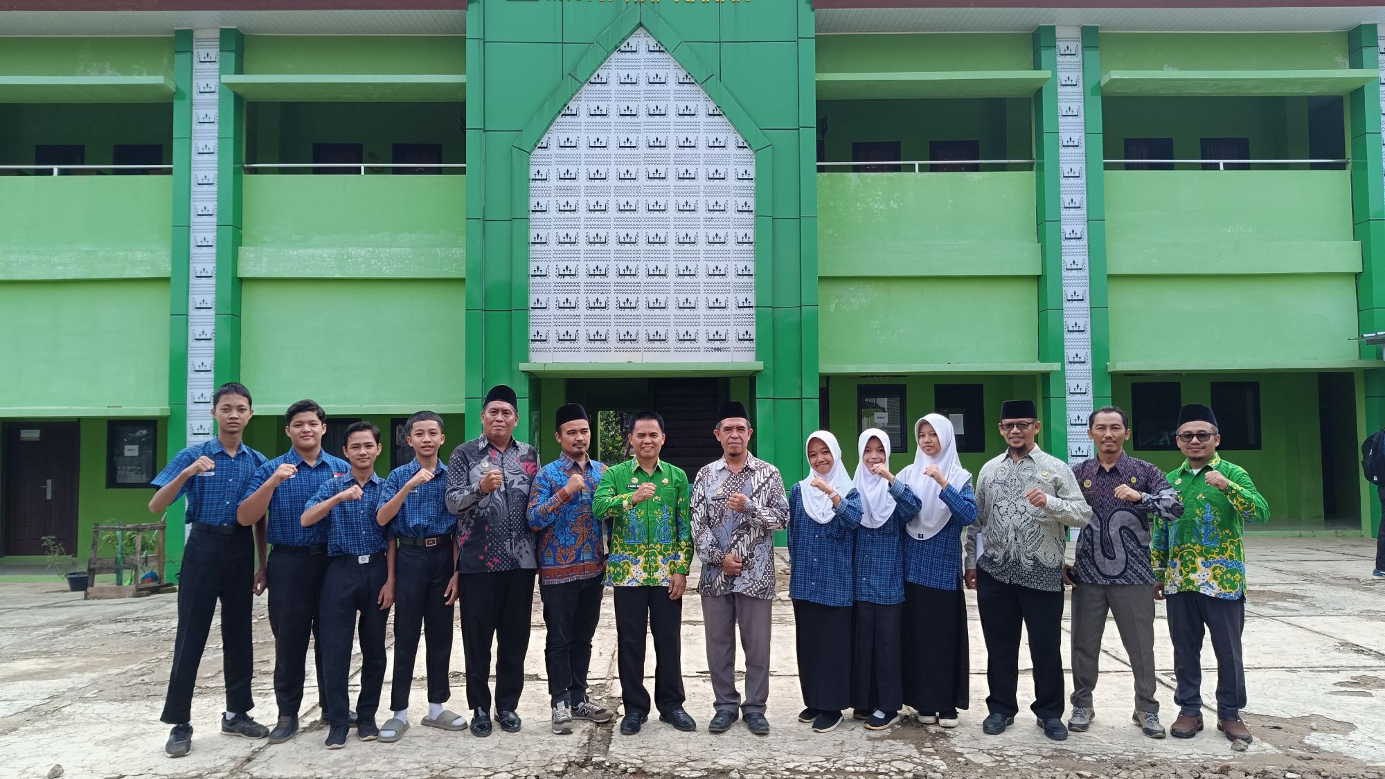 Tujuh Siswa MTsN 1 Way Kanan Lolos Seleksi MAN 1 Bandar Lampung