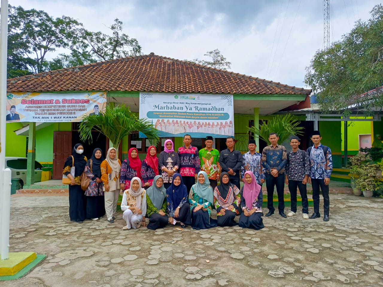 MIN 1 Way Kanan beserta KKM gelar pendampingan pembuatan soal dan bimtek pembuatan kisi-kisi Soal UM TP 2025/2026