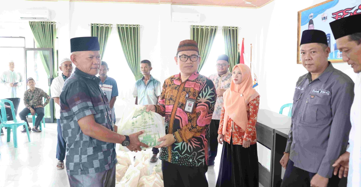 Kemenag Way Kanan Ikuti Festival Ramadan dan Salurkan 400 Paket Sembako untuk Warga