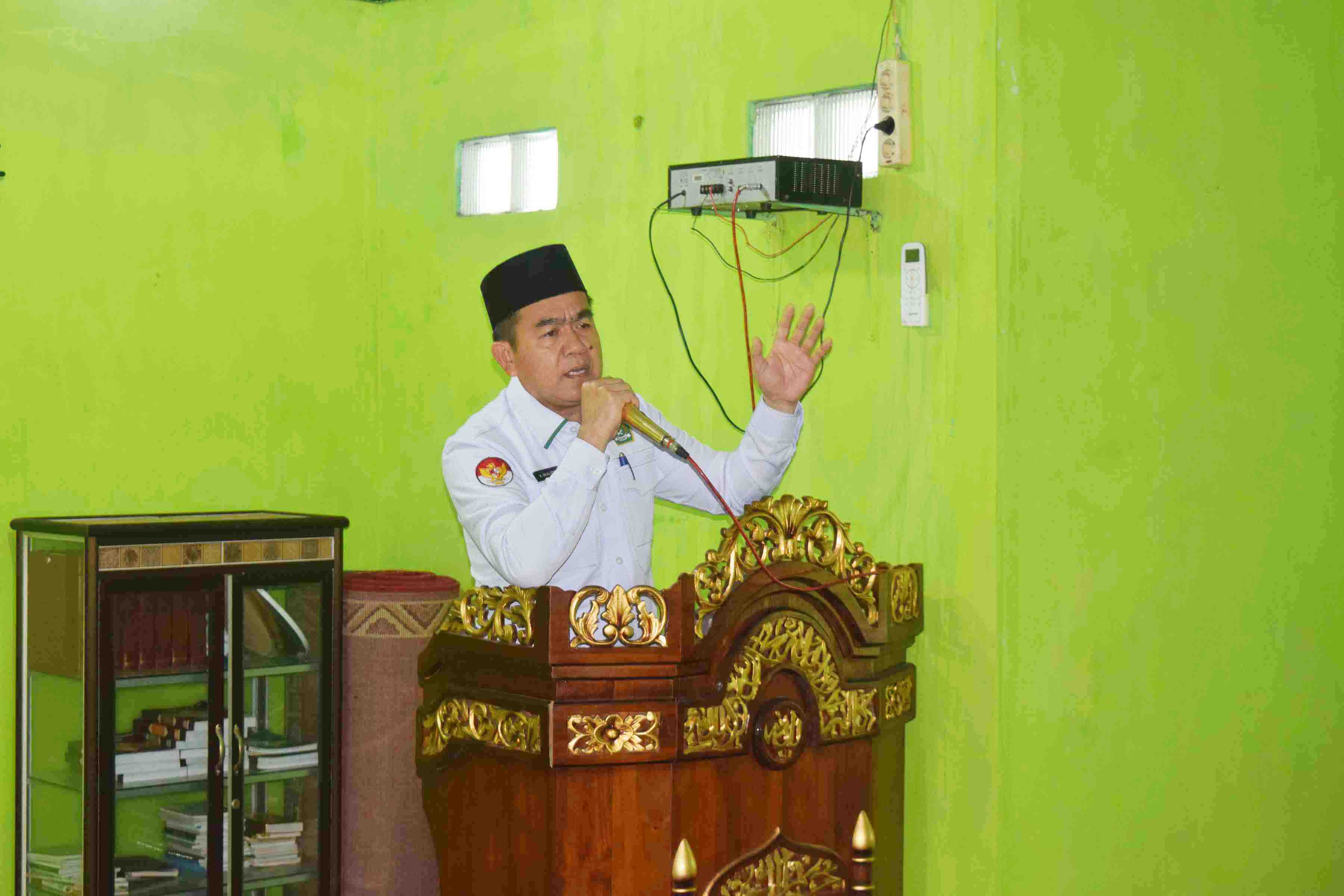 Kakanmenenag Tulang Bawang Sampaikan Kultum: Keutamaan Sepuluh Malam Terakhir di Bulan Ramadhan