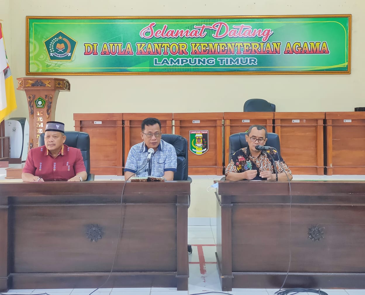 Kasubbag TU Kemenag Lampung Timur Pimpin Rapat Persiapan Manasik Haji Tingkat Kabupaten Lampung Timur 1446 H/2025 M