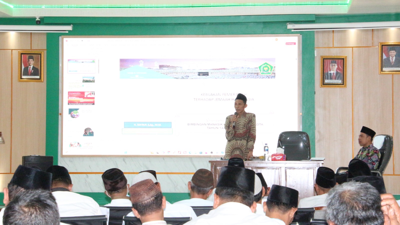 Kemenag Mesuji Soroti Kebijakan Khusus untuk Jemaah Haji Lansia di Hari Kedua Manasik Haji 2025