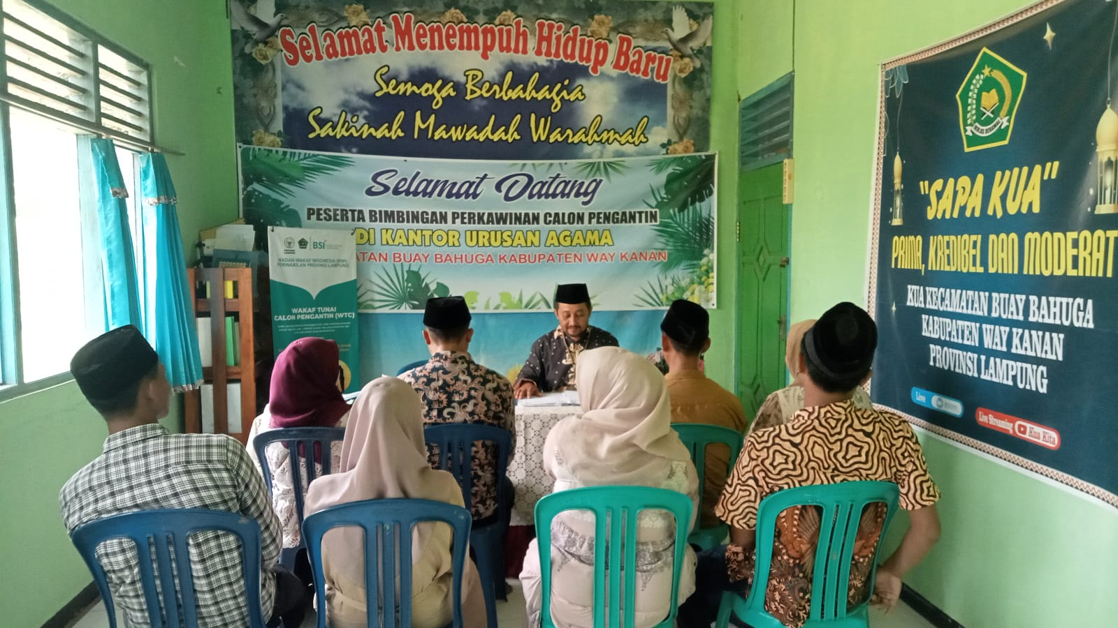 KUA Buay Bahuga Laksanakan BimwinnPerdana Pasca Libur Idul Fitri