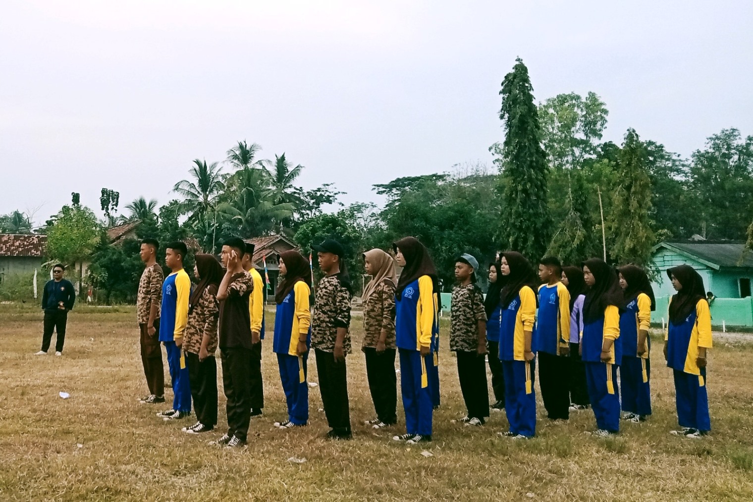 Latihan Pramuka Tingkatkan Disiplin dan Kemandirian Siswa di MTsN 2 Way Kanan