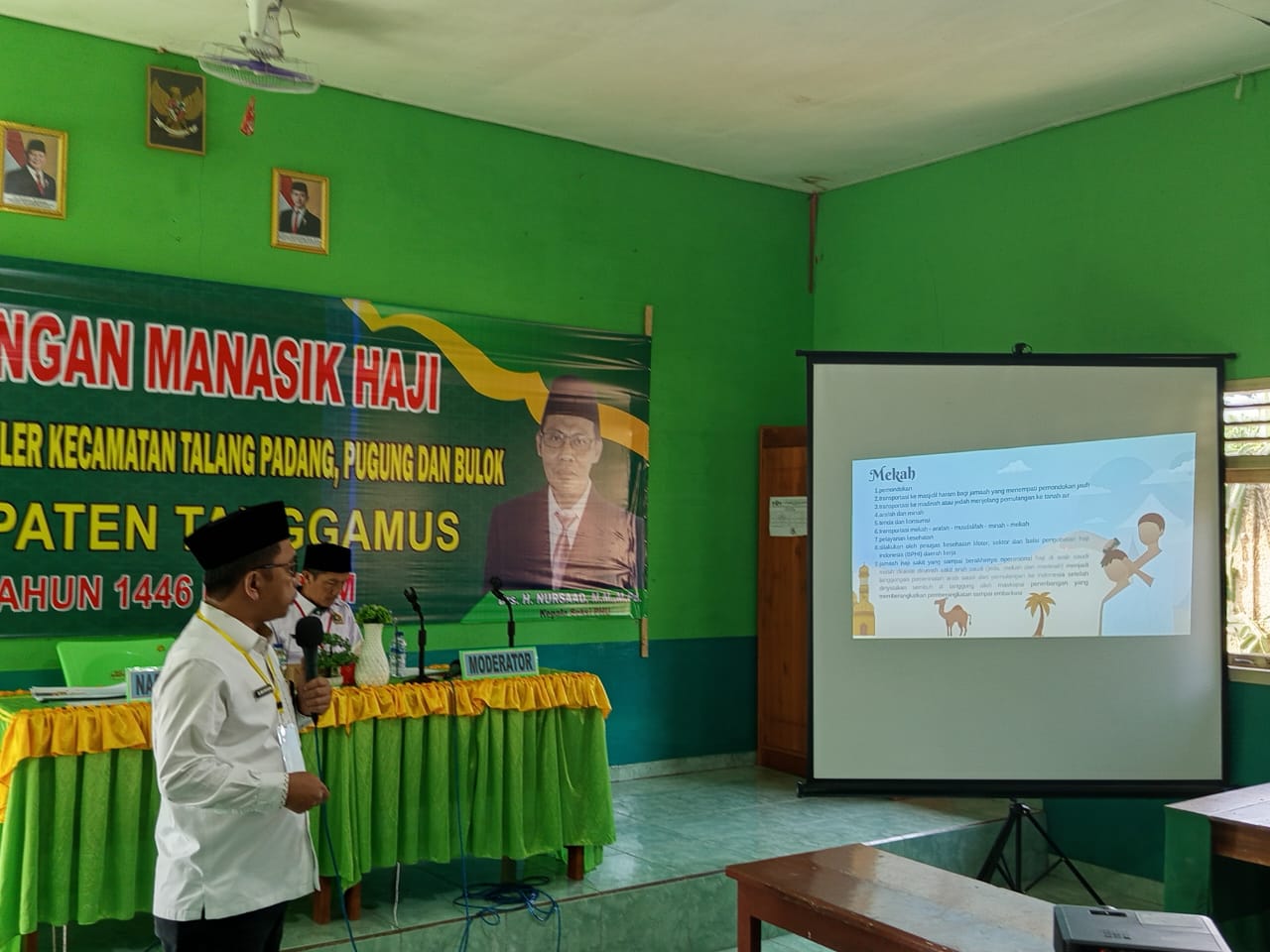 Menggugah Semangat Jamaah, Kepala Kemenag Tanggamus Kupas Tuntas Hak & Kewajiban Haji