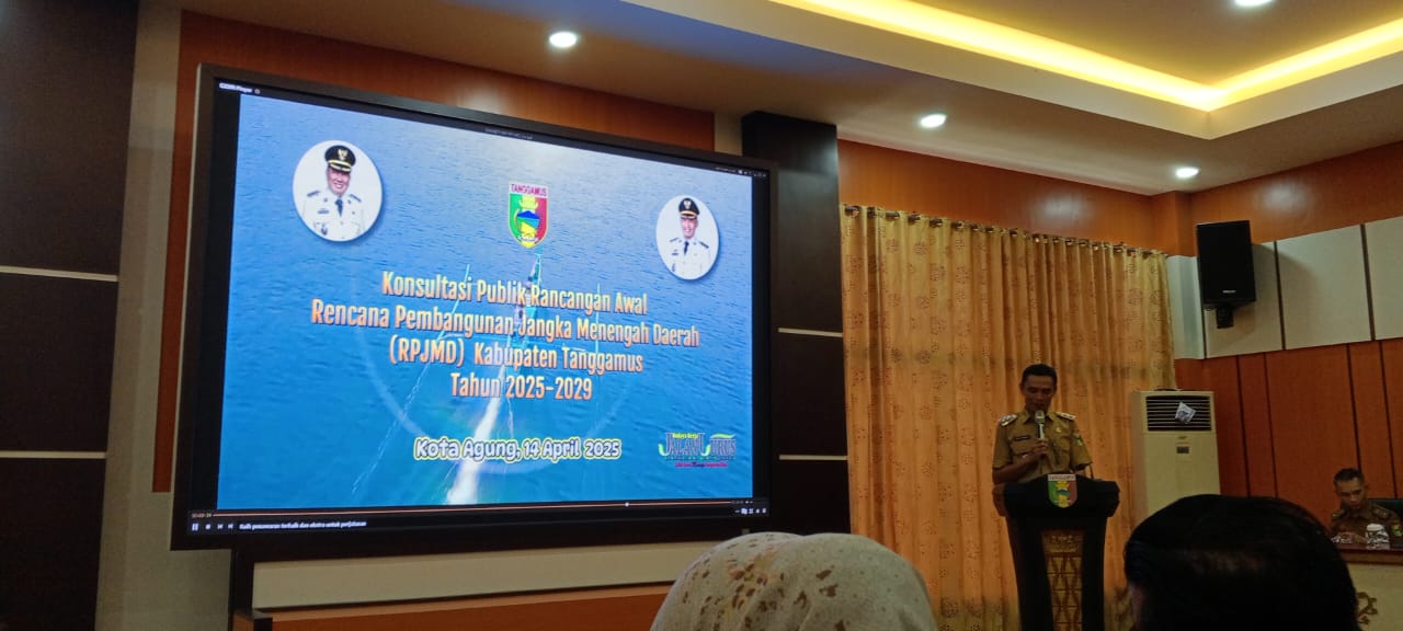 Wakili Kemenag, Surana Hadiri Konsultasi Publik RPJMD Tanggamus 2025–2029