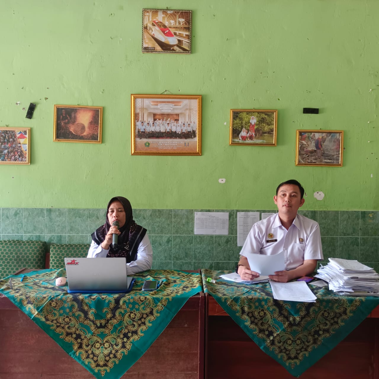 Meningkatkan Kualitas Pelaksanaan Ujian Madrasah  MIN 1 Way Kanan mulai Validasi Soal UM