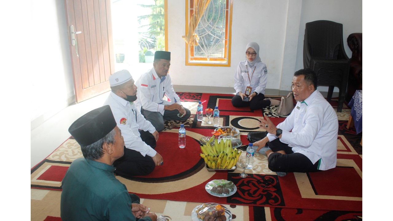 Kasubbag TU Kemenag Tanggamus Lakukan Monitoring Kegiatan Manasik Haji di Tiga Kecamatan
