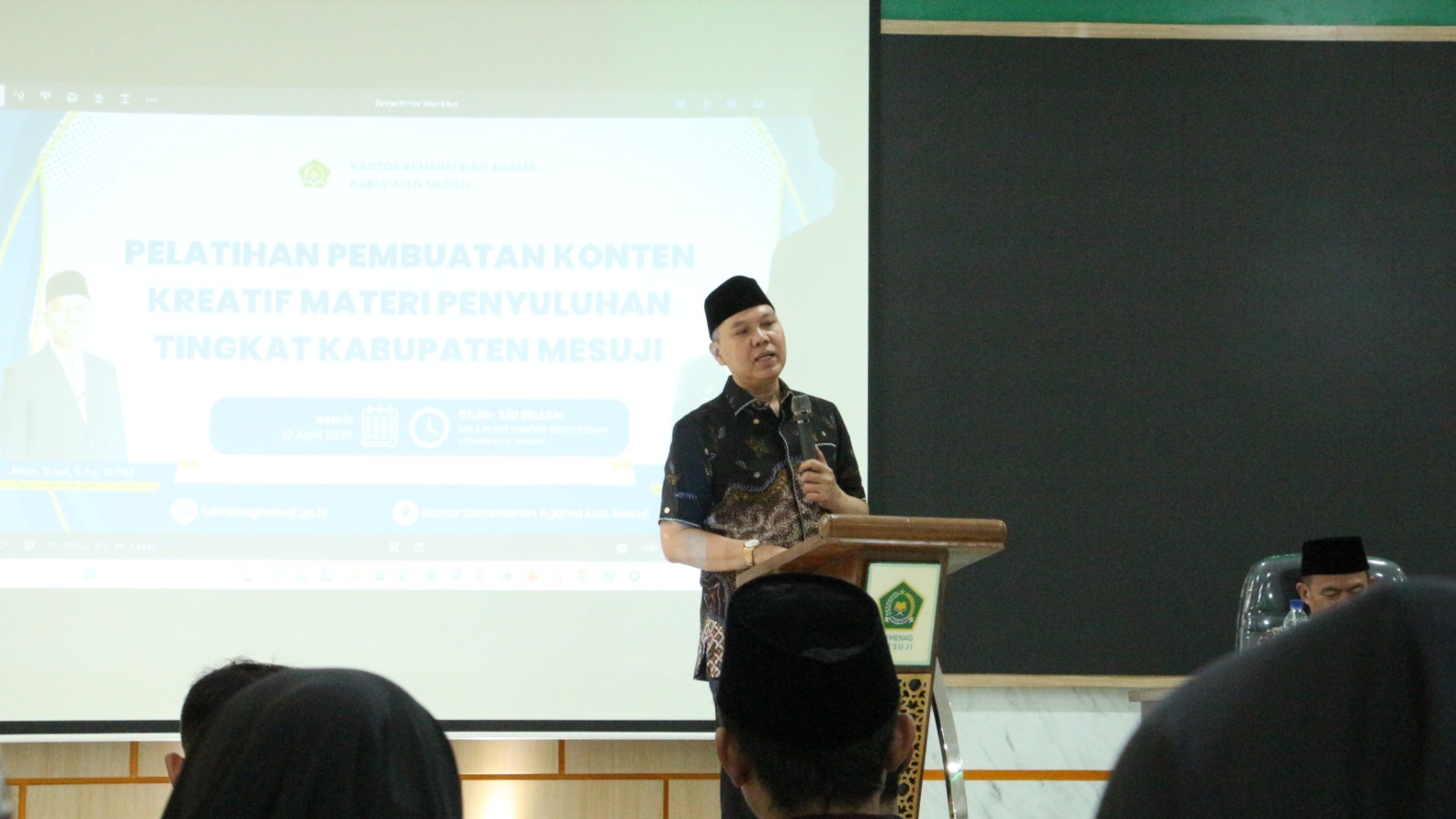 Kemenag Mesuji Gelar Pelatihan Pembuatan Konten Kreatif untuk Penyuluhan Keagamaan
