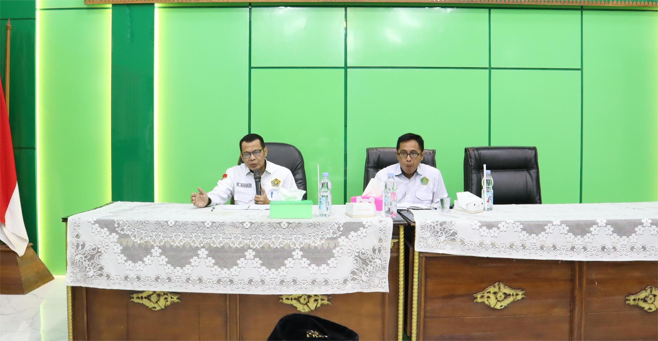 Ka KanKemenag Gelar Rapat Koordinasi Penanaman Pohon Matoa Peringati Hari Bumi