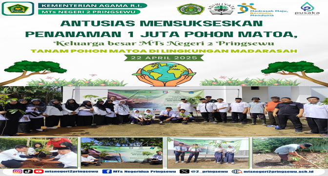 (Mengapa harus Pohon Matoa?? )Penanaman 1 juta pohon Matoa, dalam rangka memperingati Hari Bumi tahun 2025