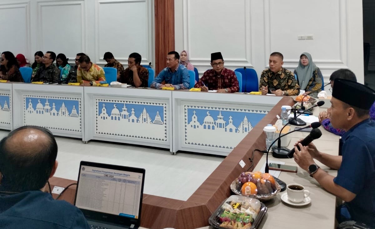 Pengelola Keuangan Kantor Kemenag Kota Bandar Lampung Ikuti Kegiatan Evaluasi Anggaran dan Optimalisasi Pelaksanan Anggaran