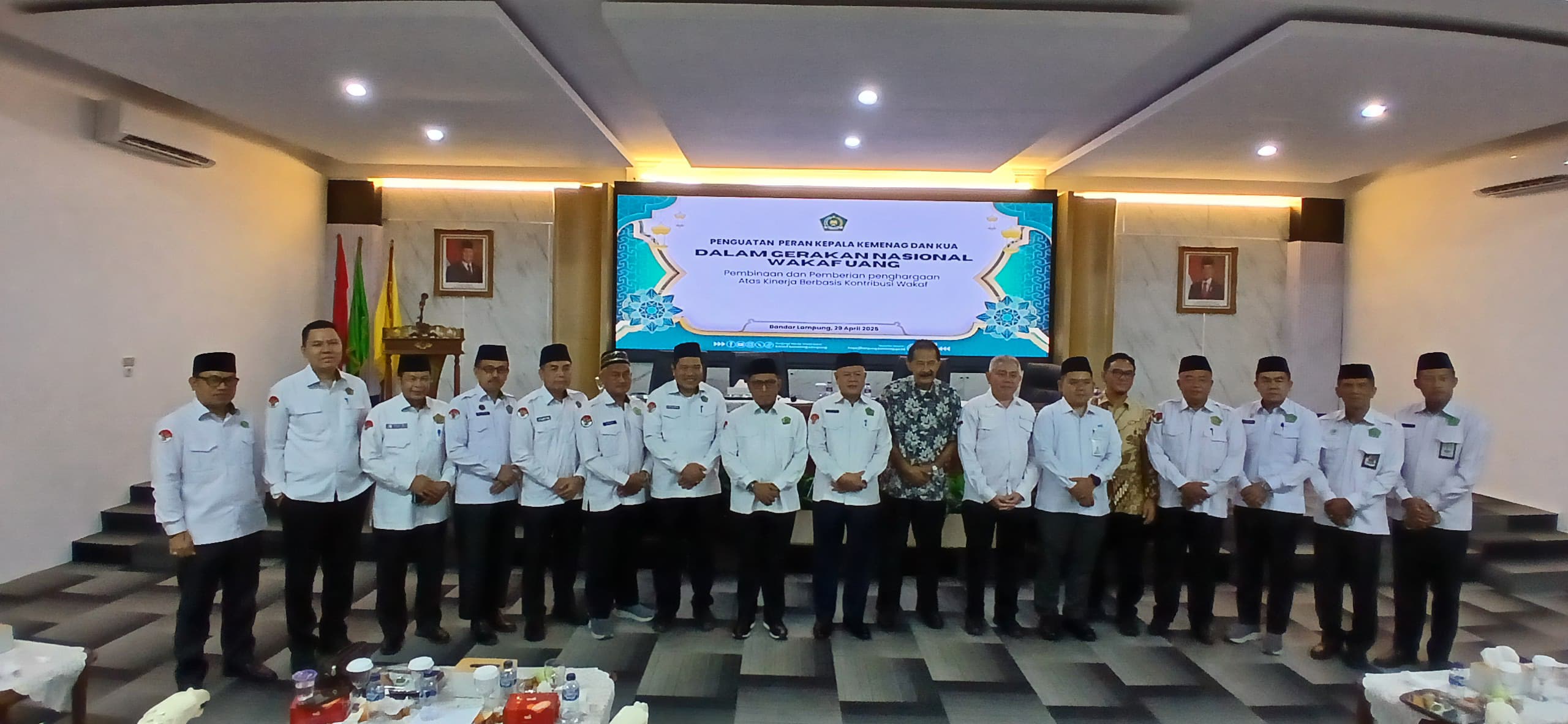 Kepala Kemenag Bandar Lampung Dorong Sinergi Gerakan Nasional Wakaf Uang Calon Pengantin