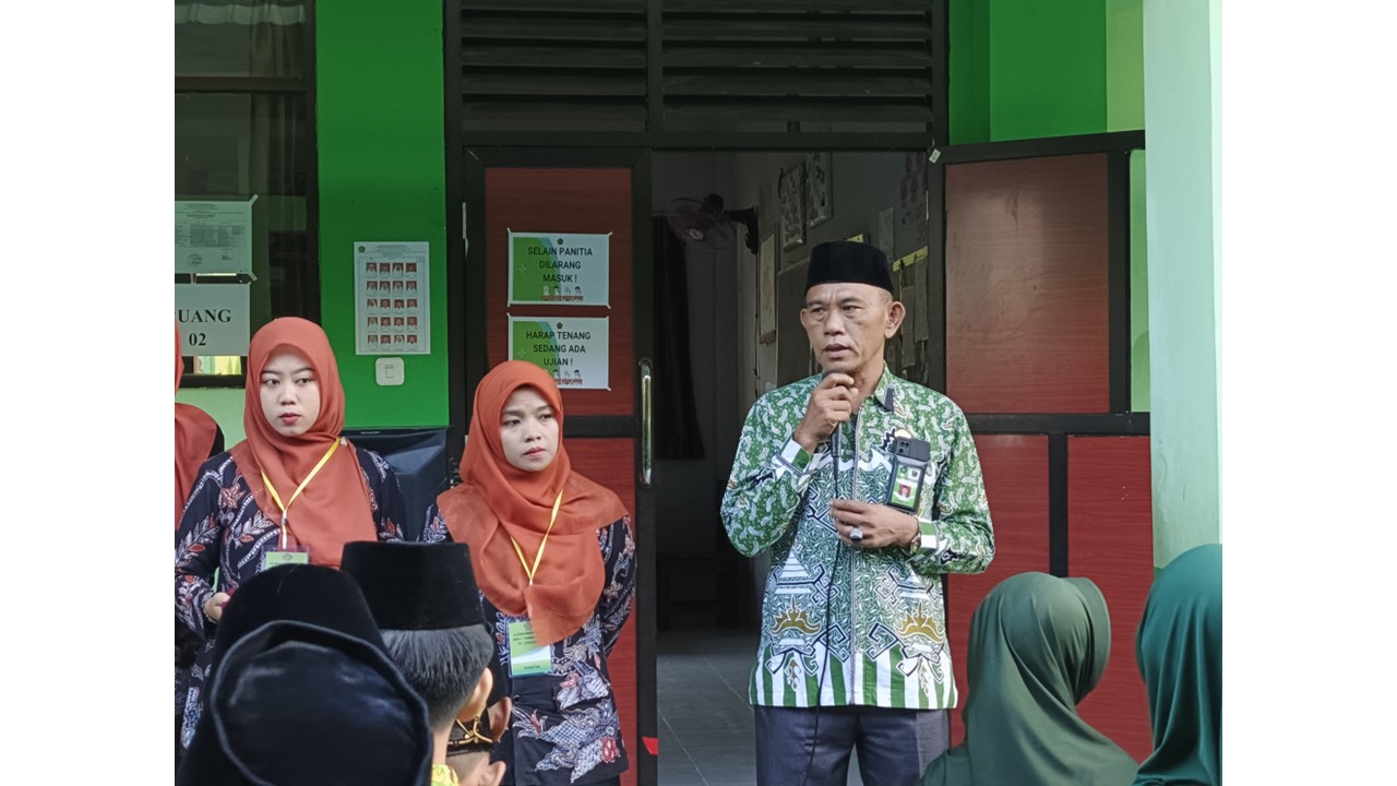 Ujian Madrasah Kelas VI MIN 1 Tanggamus Resmi Dimulai, Suasana Penuh Semangat dan Harapan
