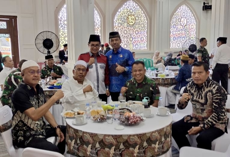 Bertepatan dengan Hardiknas, Kasubbag TU Kemenag Kota Bandar Lampung Hadiri Peletakan Batu Pertama Sekolah Ponpes