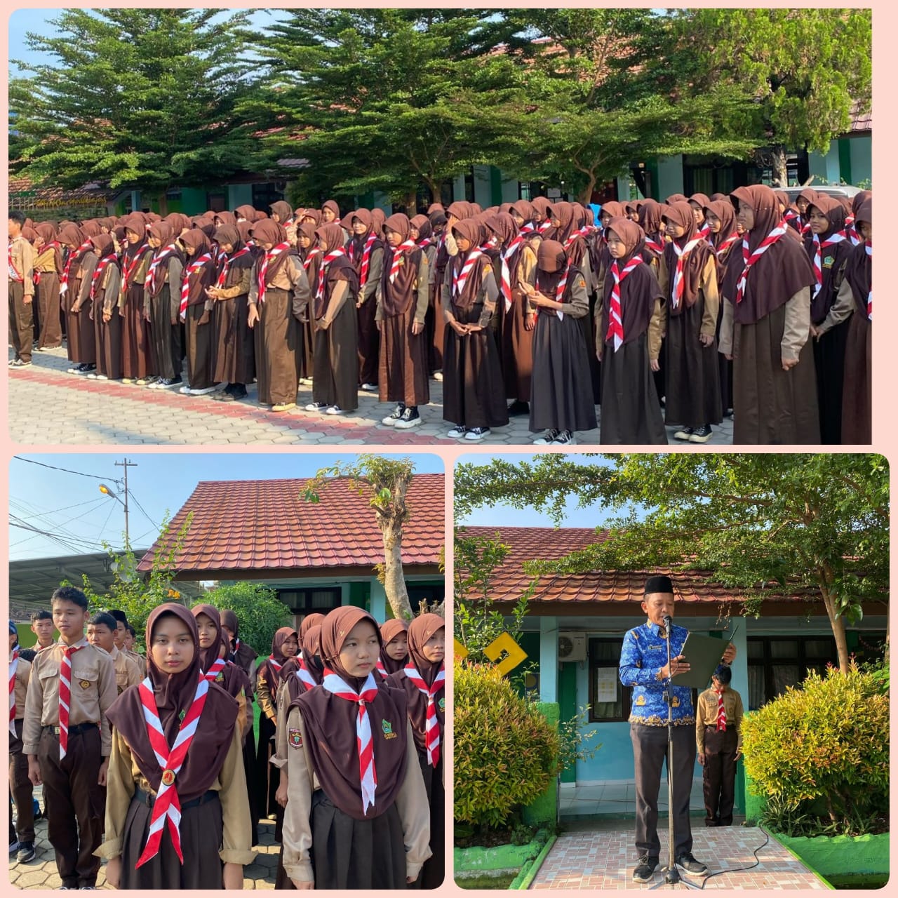 MTsN 1 Lampung Utara Gelar Upacara Peringatan Hari Pendidikan Nasional  Tahun 2025