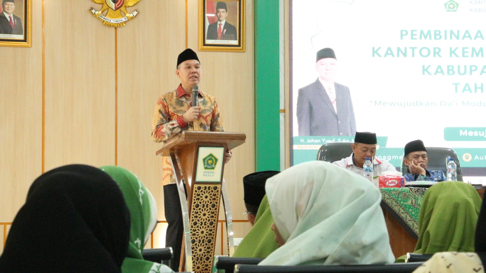 Kemenag Mesuji Gelar Pembinaan Da’i Da’iyah 2025: Teguhkan Peran Dakwah Moderat Menenangkan Umat
