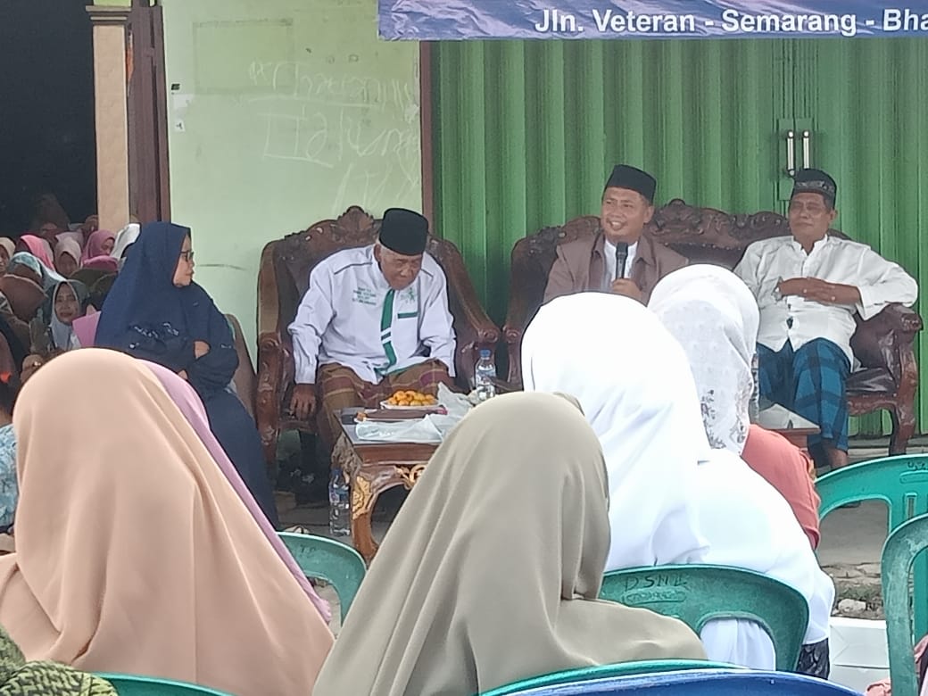 Ketua Pokjaluh Lampung Sampaikan Tausiyah dalam Acara Walimatus Shafar Haji.