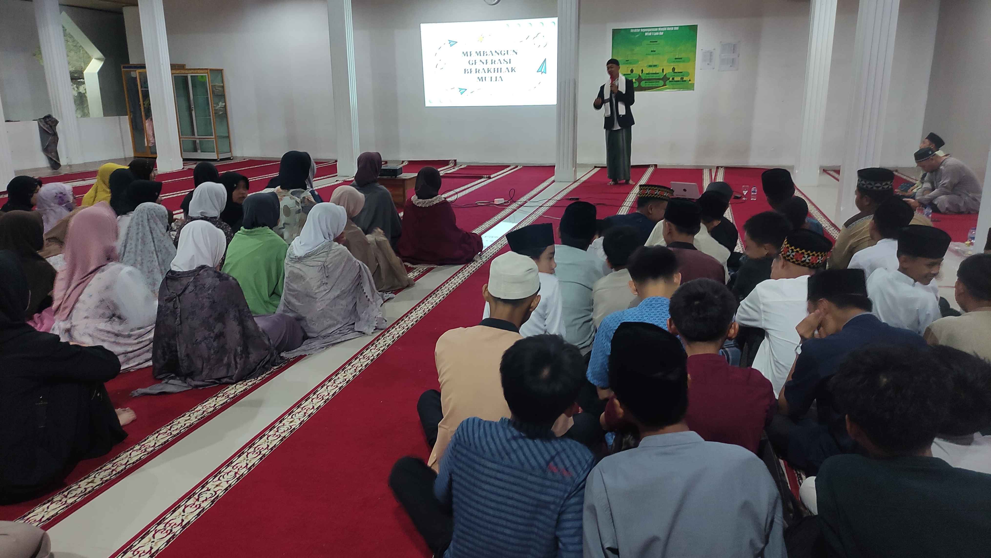 Mabit Fil Madrasah Jadi Program Rutin, Kepala MTsN 1 Lampung Barat Buka Secara Resmi Kegiatan Kelas Unggulan