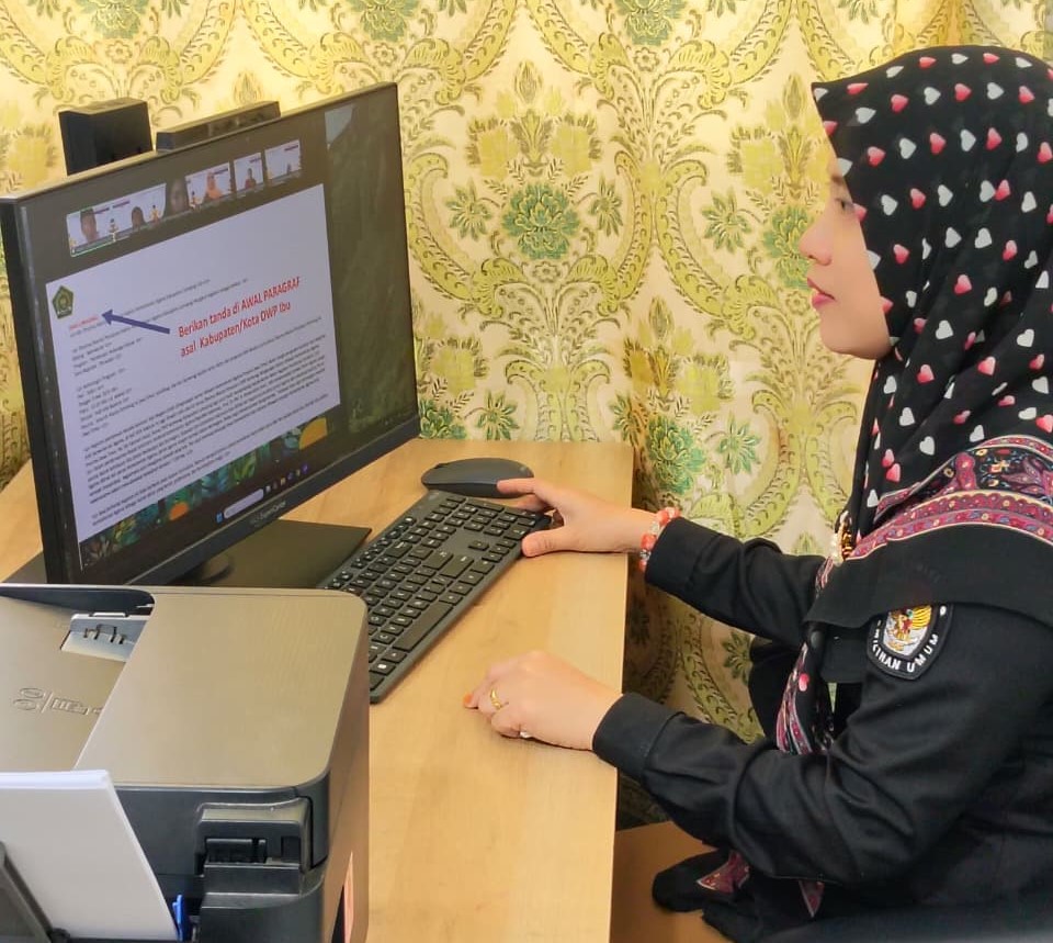 DWP Kemenag Way Kanan Ikuti Pelatihan Nasional, Bahas E-Reporting dan Teknologi AI