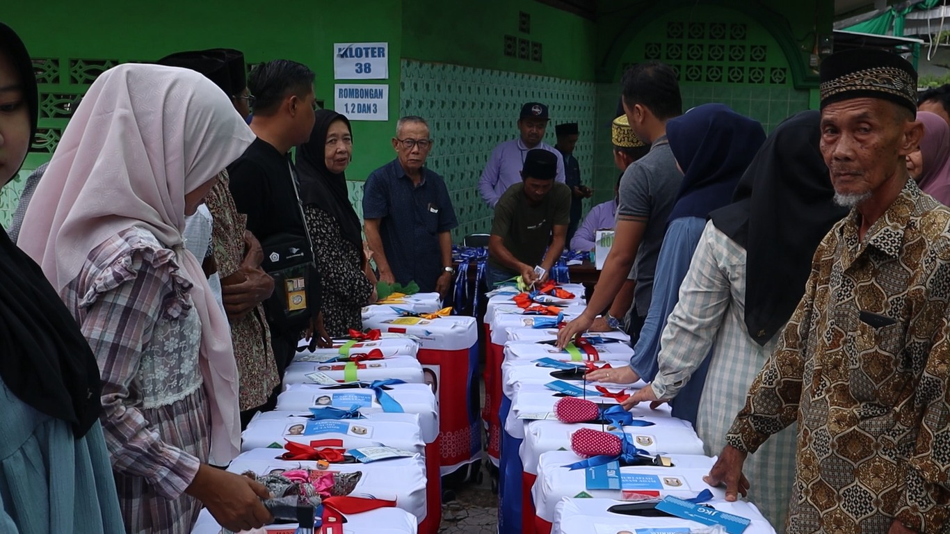 393 CJH Kloter 38 JKG Gelombang 2 Kota Bandar Lampung Bersiap Menuju Tanah Suci