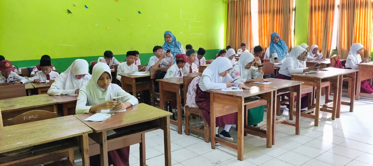 707 Calon Peserta Didik Ikuti Tes PPDBM Reguler di MTsN 1 Bandar Lampung
