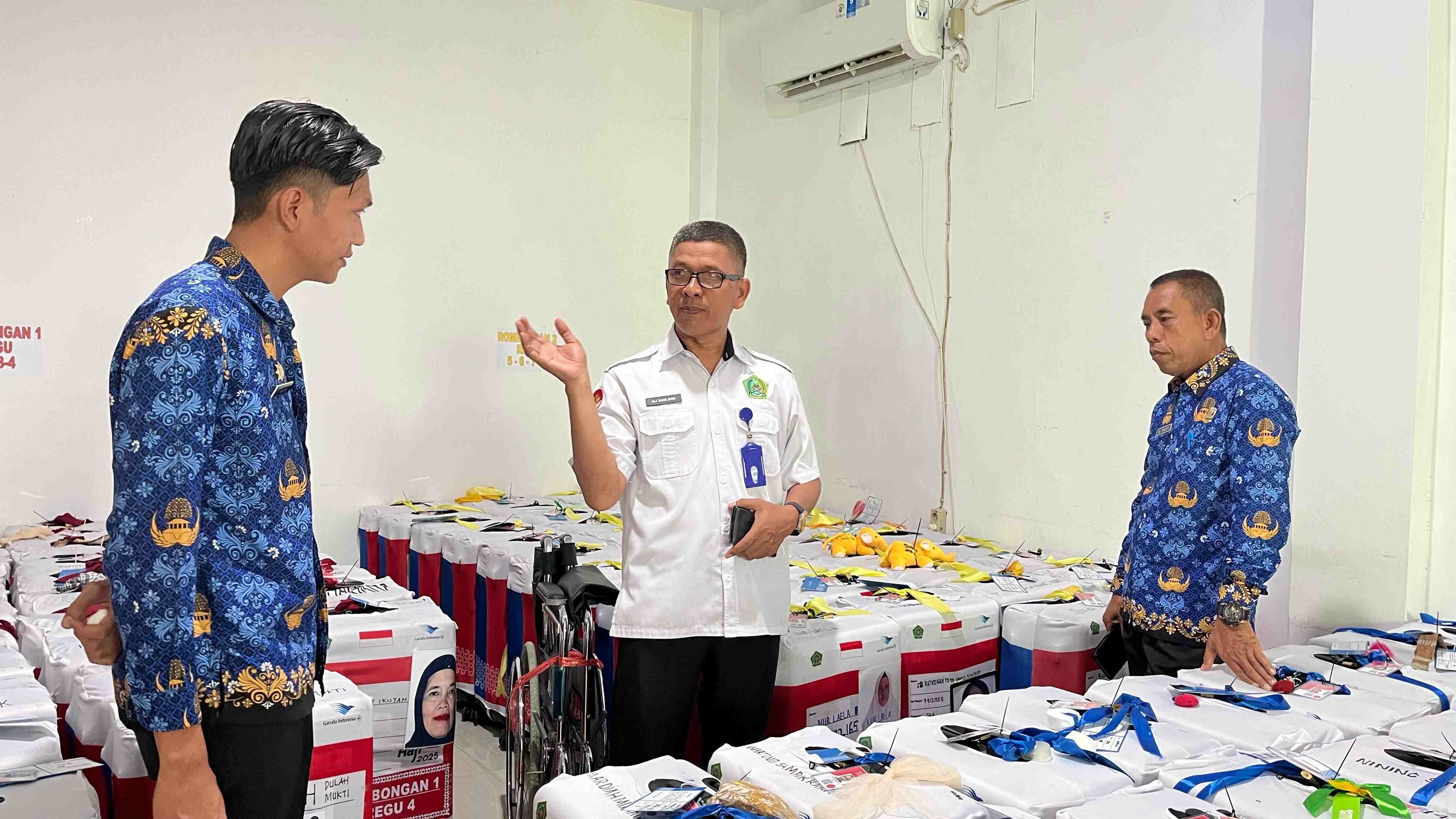 188 Koper Jemaah Haji Way Kanan Siap Diberangkatkan, PHU dan Kesra Lakukan Peninjauan Akhir