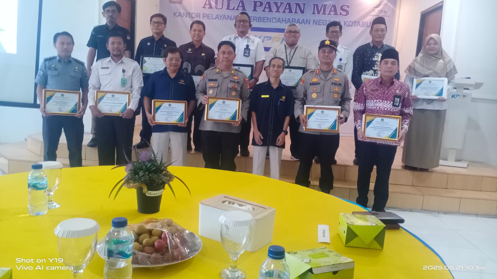 Kemenag Way Kanan Raih Penghargaan Kinerja Anggaran dari KPPN Kotabumi