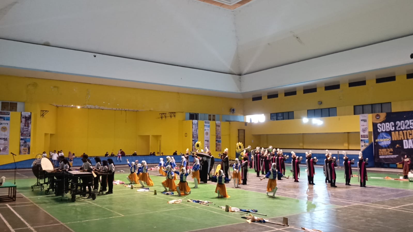 Drumband Bhahana Dina Wadhitra MTsN 1 Bandar Lampung Ikuti Ajang SABURAI OPEN BAND CHAMPIONSHIP 2025