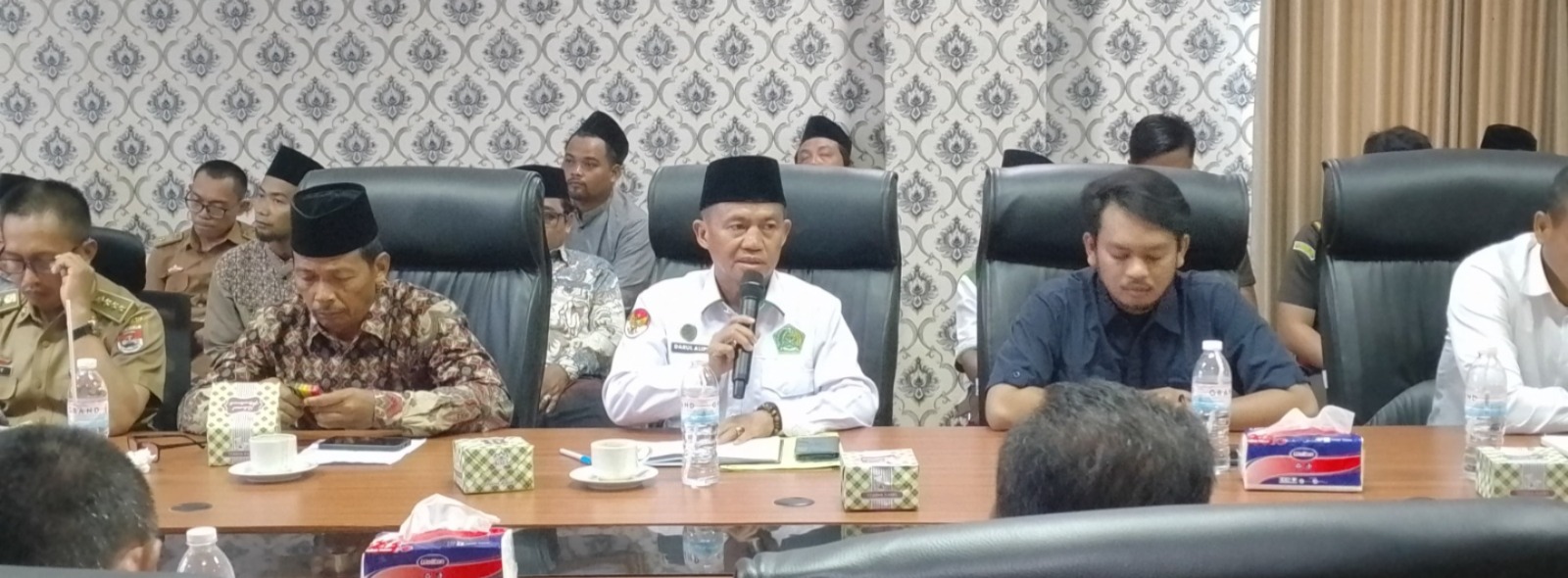Kasi Bimas Islam Kemenag Mesuji Hadiri Rakor Pencegahan Kekerasan dan BAKOR Pakem Bersama Bupati