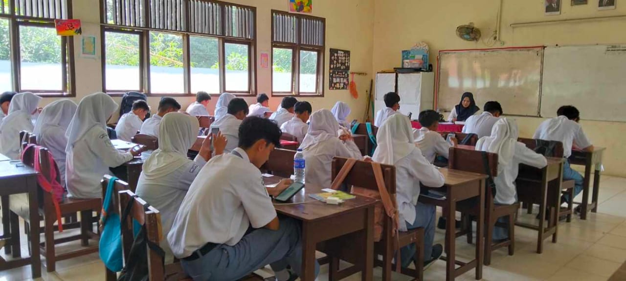 Pelaksanaan ASAS Tahun Pelajaran 2024/2025 di MAN 2 Bandar Lampung Berjalan Lancar dengan Dukungan Aplikasi Pijar