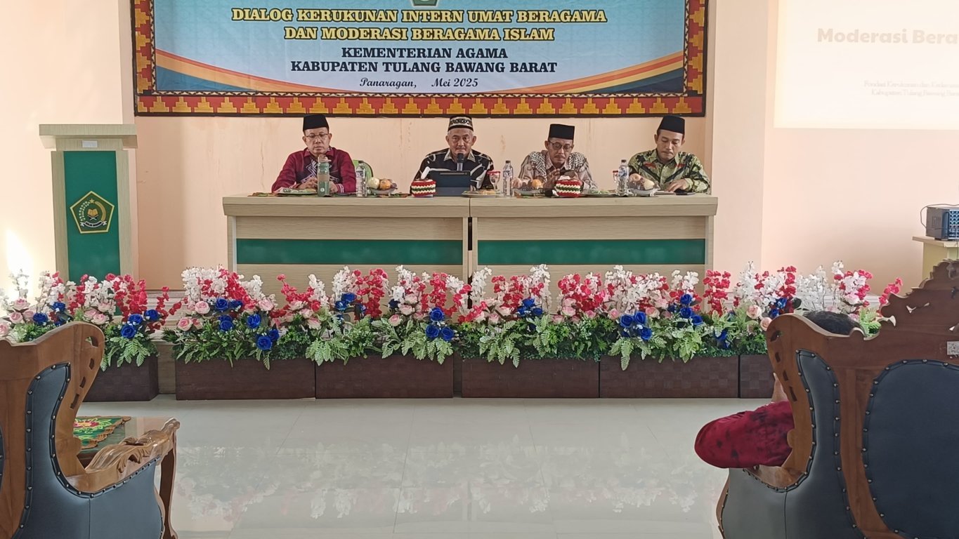 Kemenag Tubaba Gelar Dialog Intern Umat Beragama dan Moderasi Beragama Islam