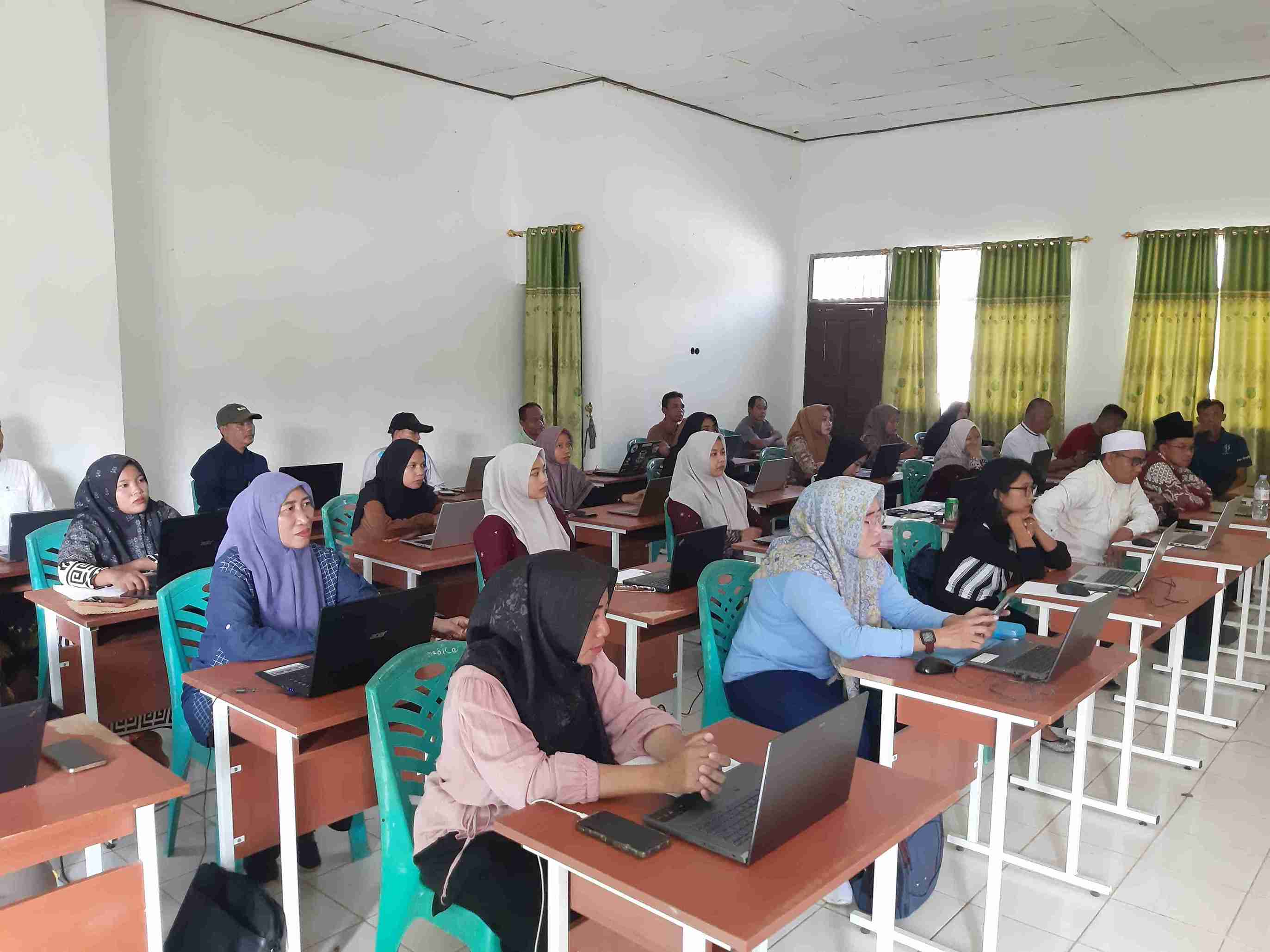 Matangkan Persiapan,  Gladi SKTT PPPK Kemenag Tuba Siapkan 39 Peserta Hadapi Seleksi Tulang Bawang,