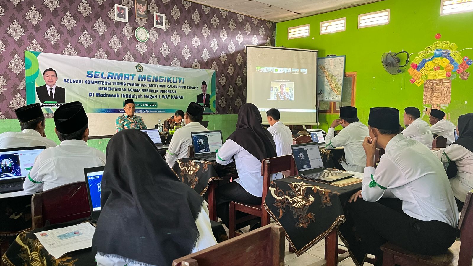 24 Calon PPPK Kemenag Way Kanan Ikuti SKTT Tahap 2 Moderasi Beragama di MIN 1 Way Kanan