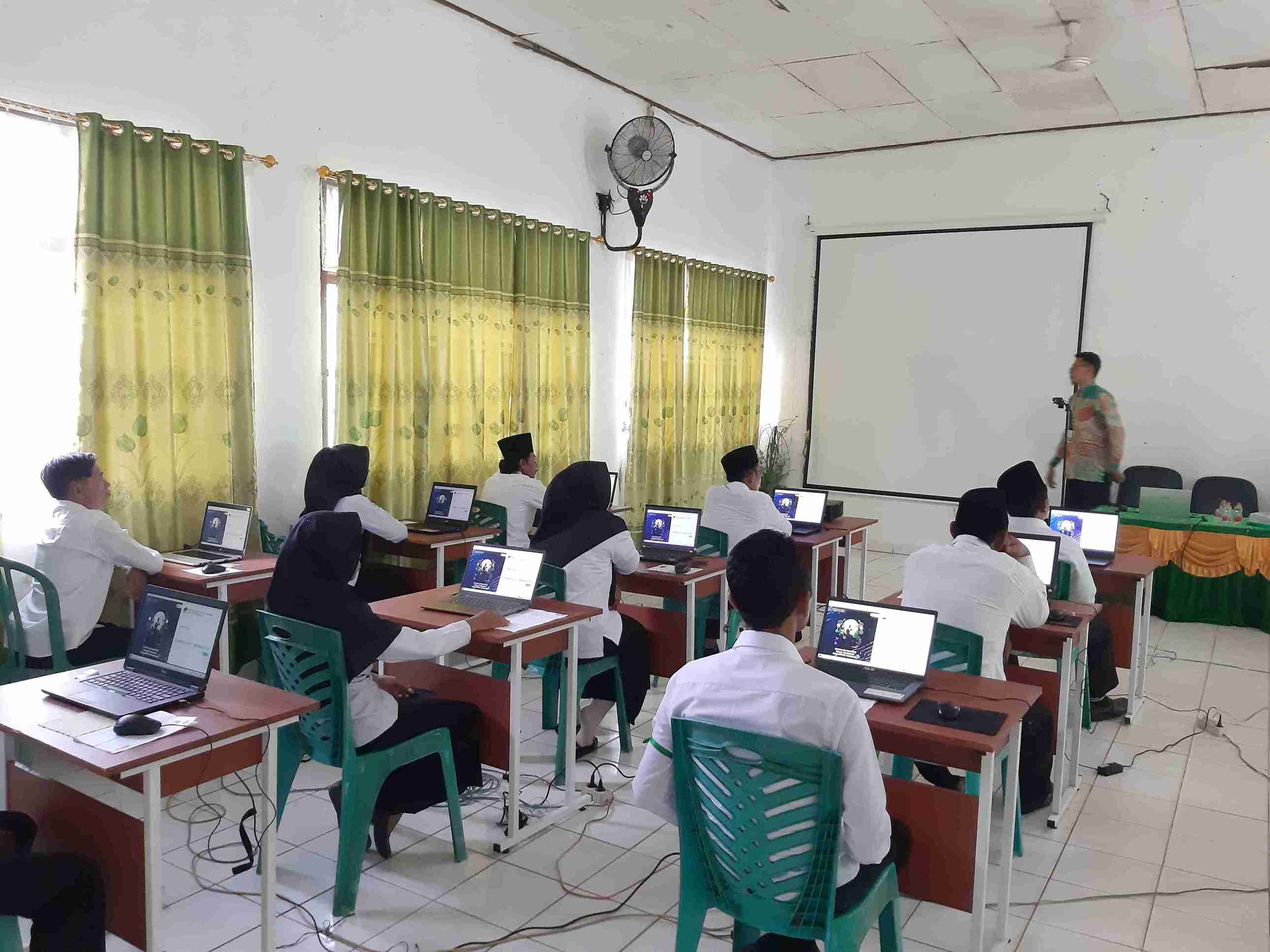 Kemenag Tuba Sukses Gelar SKTT PPPK Tahap II, 39 Peserta Ikuti Seleksi dengan Lancar