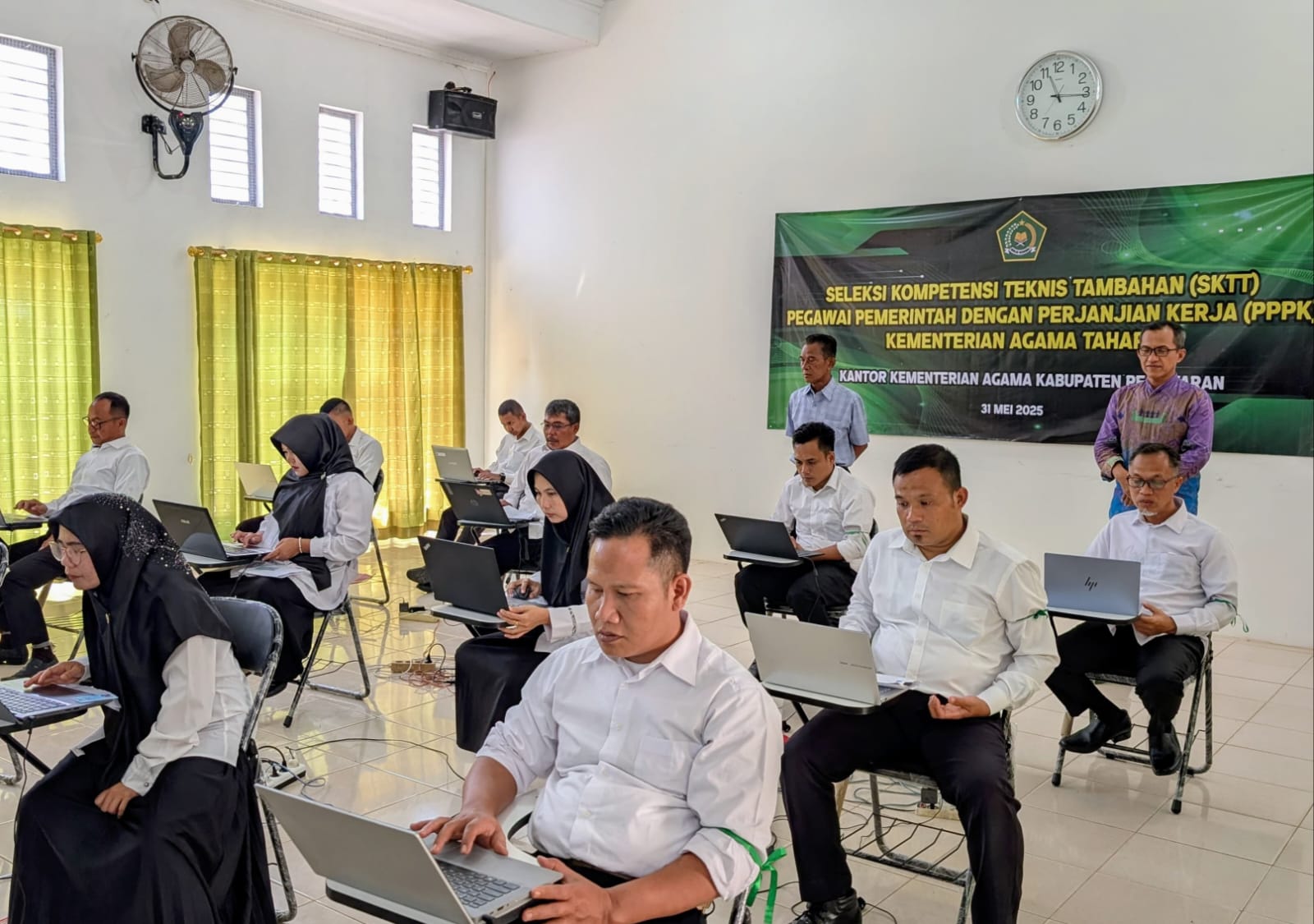 Seleksi Kompetensi Teknis Tambahan PPPK Tahap II Kementerian Agama Titik Lokasi Pesawaran Berjalan Lancar