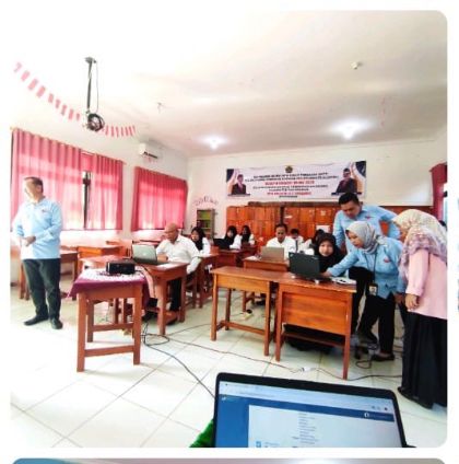4 Orang Guru dan Staf MTsN 2 Tanggamus Ikuti Seleksi Kompetensi Teknis Tambahan ????Calon PPPK Tahap II