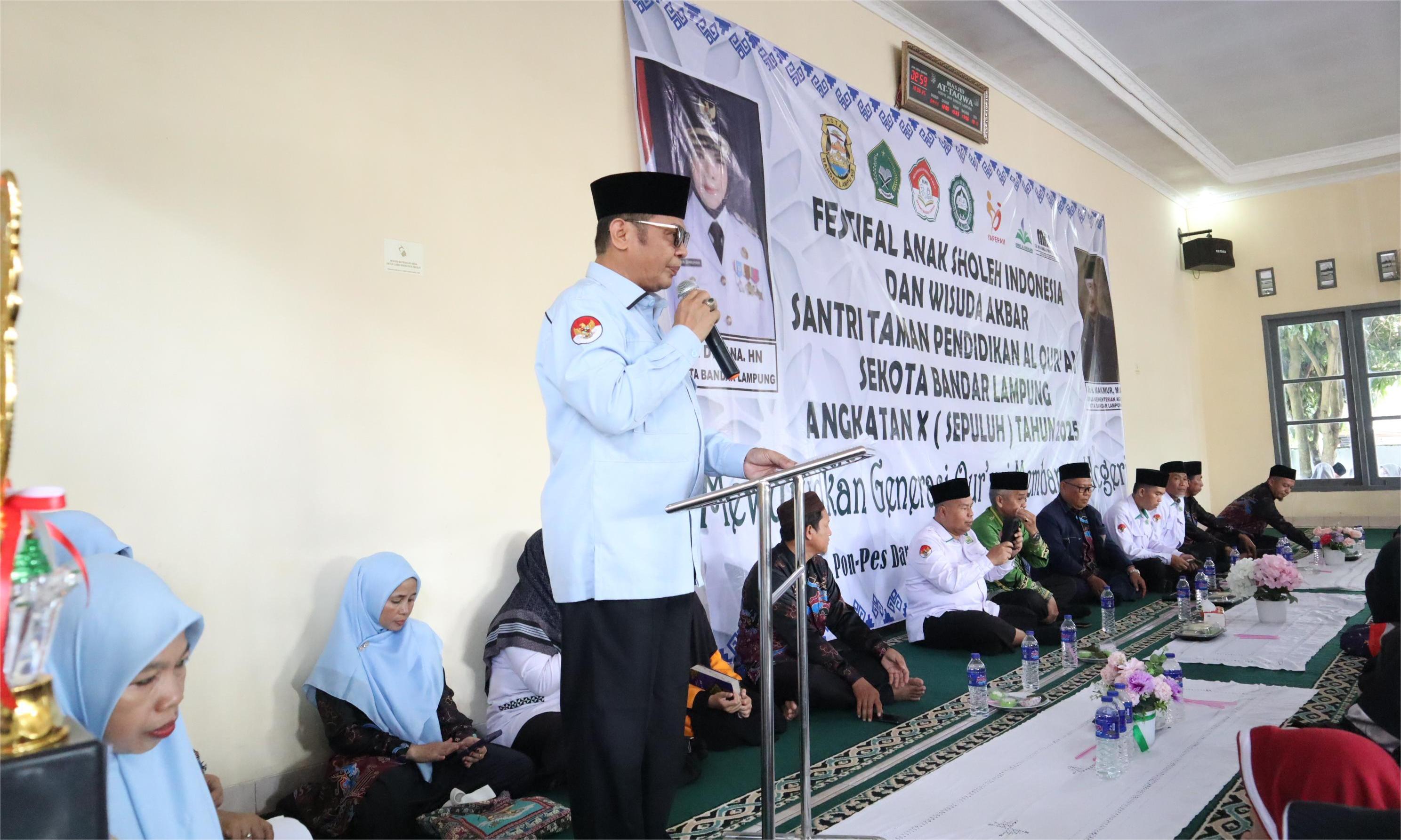Festival Anak Sholeh Indonesia Ke-10 Resmi Dibuka, Makmur : “Semoga Lahir Generasi Qur’ani yang Berakhlak Mulia”