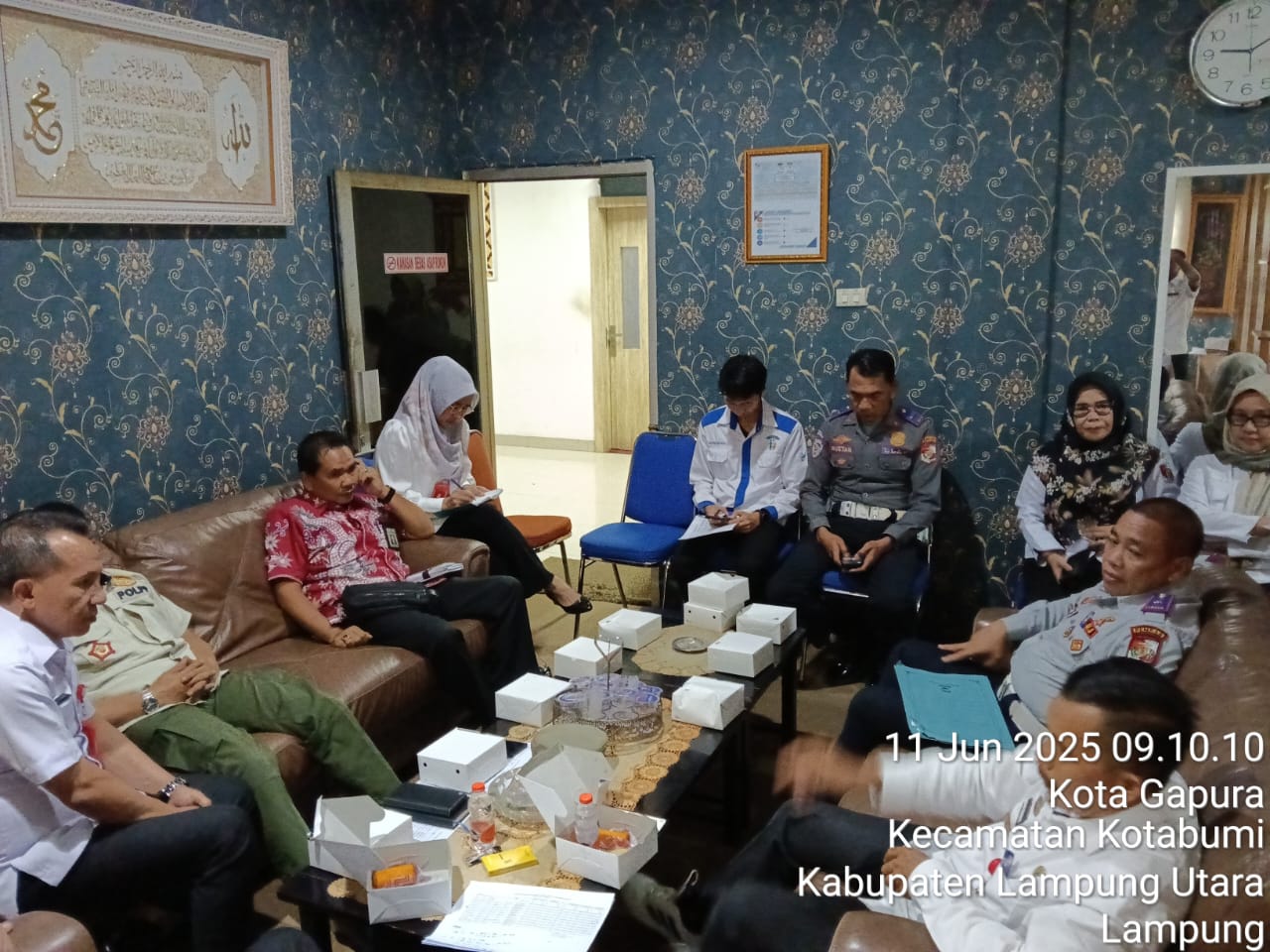 Rakor Pemulangan Jemaah Haji Kabupaten Lampung Utara Tahun 1446 H/2025 M, Pemkab Matangkan Persiapan
