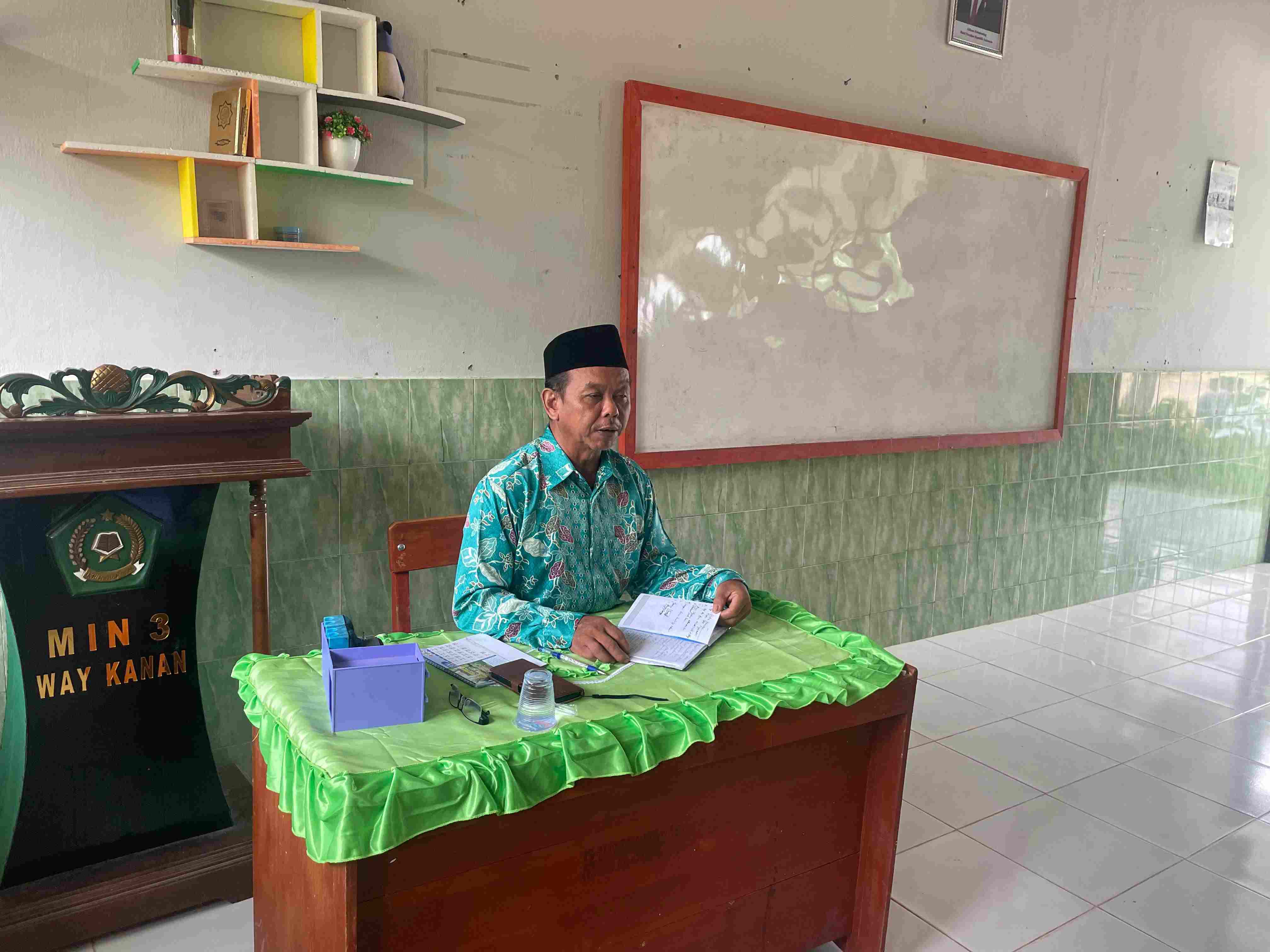 Evaluasi dan Penentuan Kenaikan Kelas, MIN 3 Way Kanan Adakan Rapat Koordinasi Tahun Ajaran 2024/2025