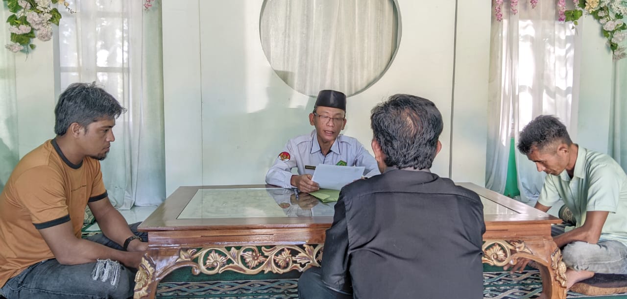 Penguatan Layanan Nikah, KUA Blambangan Umpu Gelar Ikrar Taukil Wali