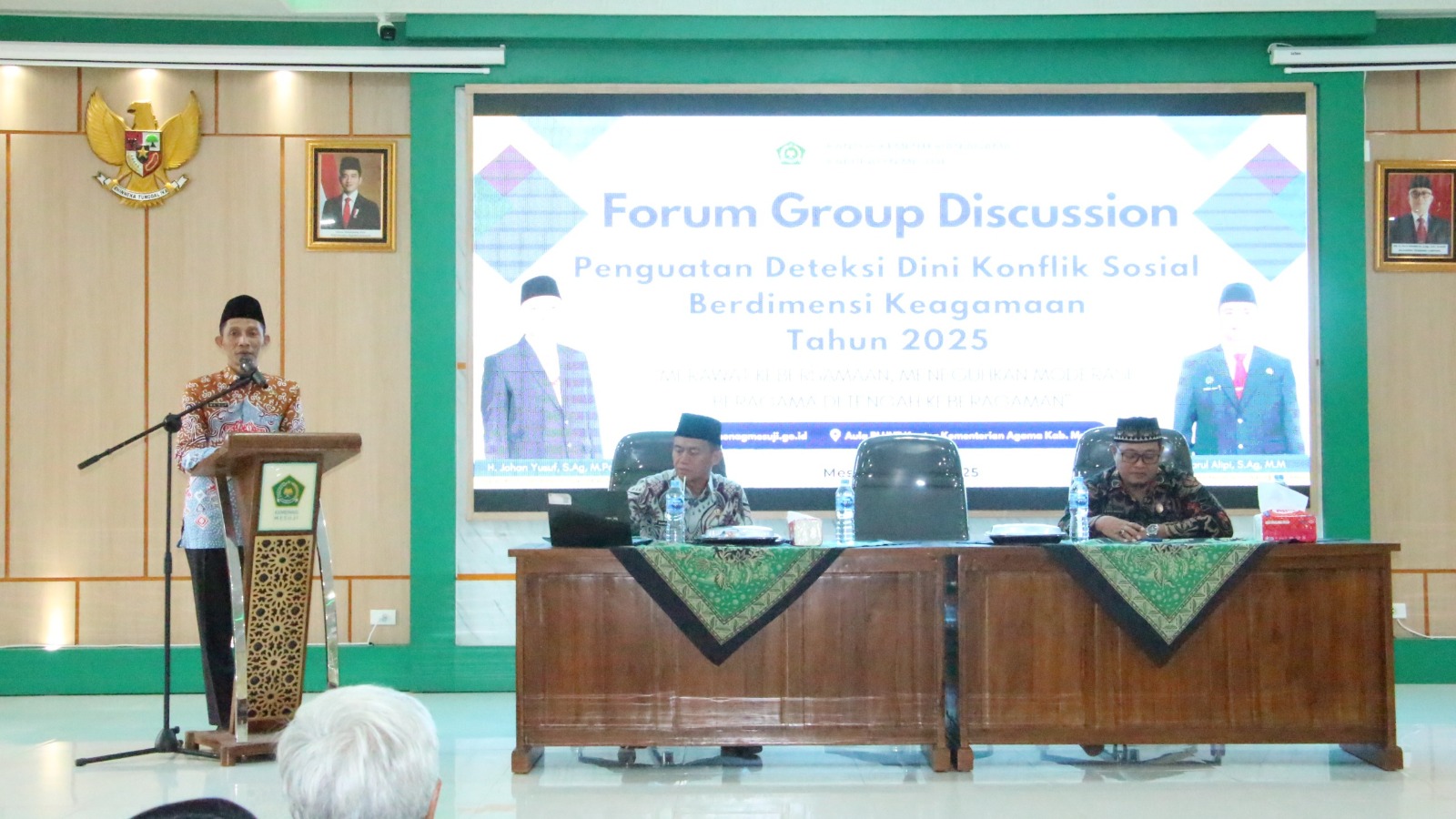 Kemenag Mesuji Gelar FGD Deteksi Dini Konflik Keagamaan, Teguhkan Moderasi di Tengah Keberagaman