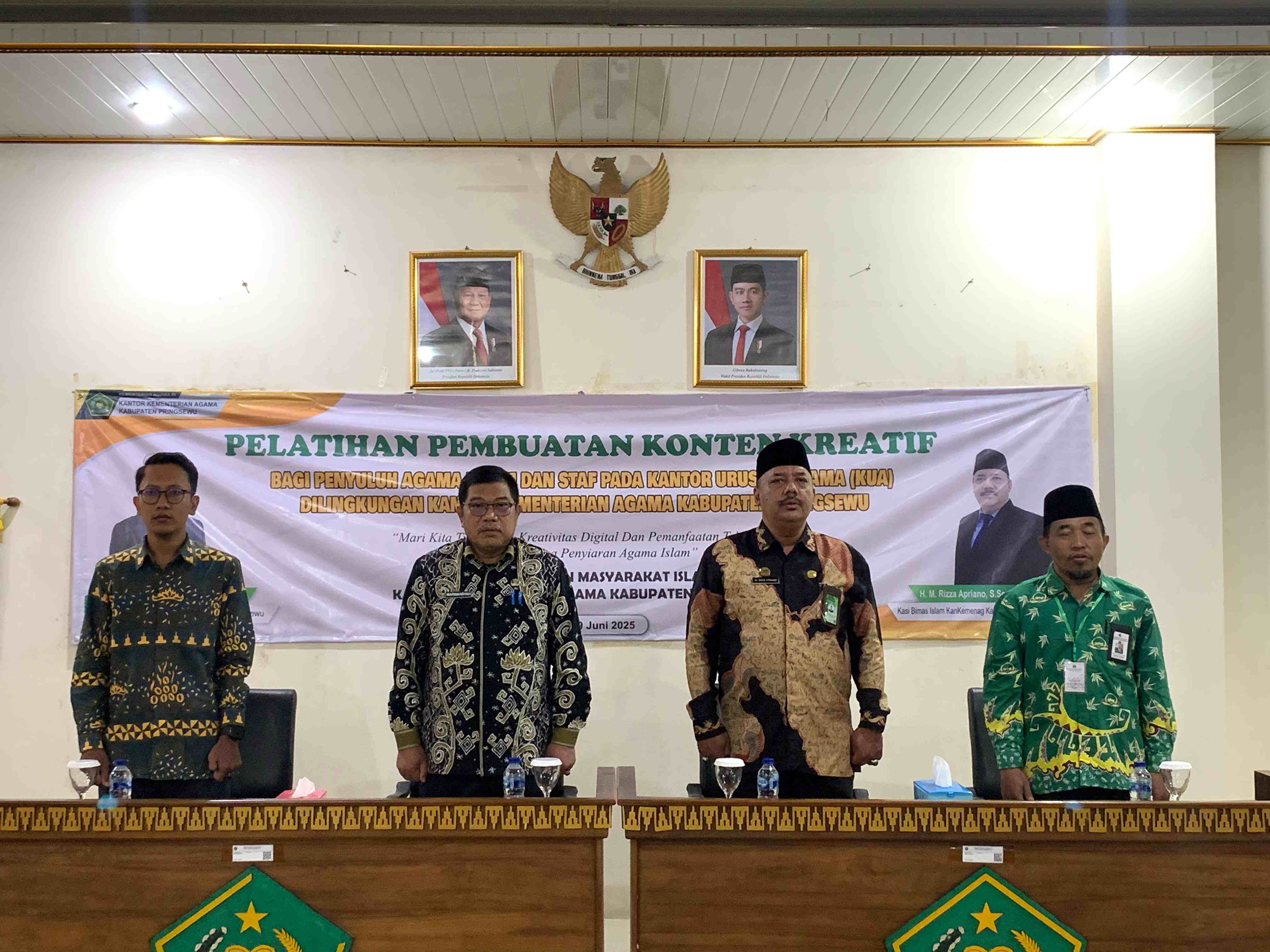Kemenag Pringsewu Dorong Dakwah Lewat Media Sosial, Gelar Pelatihan Konten Kreatif