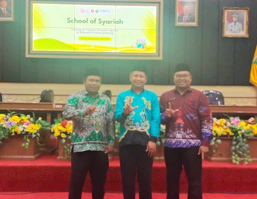 Tiga Penyuluh Agama Islam Way Kanan Ikuti TOT Literasi Keuangan Syariah dari OJK