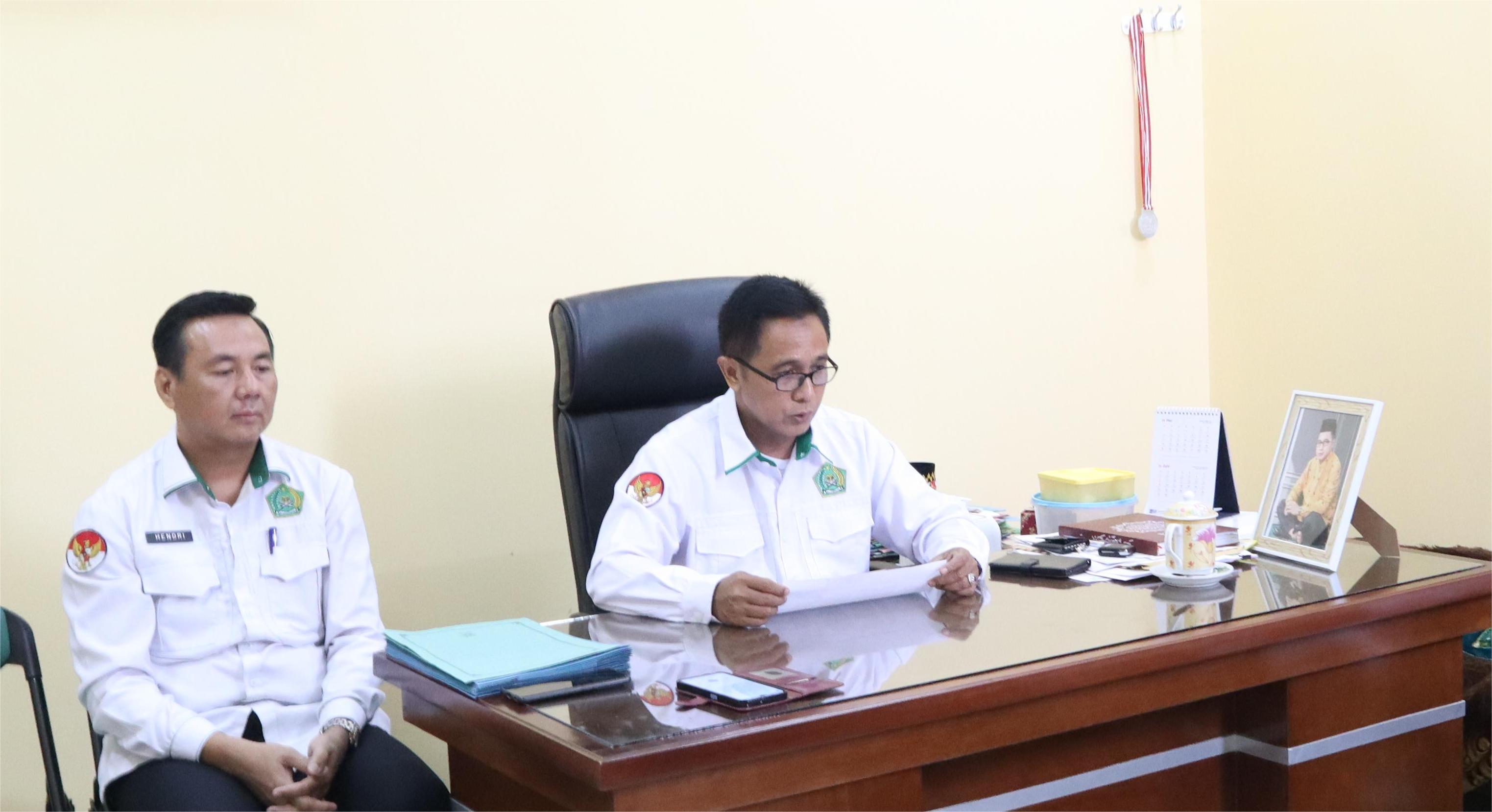 "Mutasi adalah Hikmah: Pesan Inspiratif Kasimun untuk 14 ASN Kemenag Bandar Lampung"