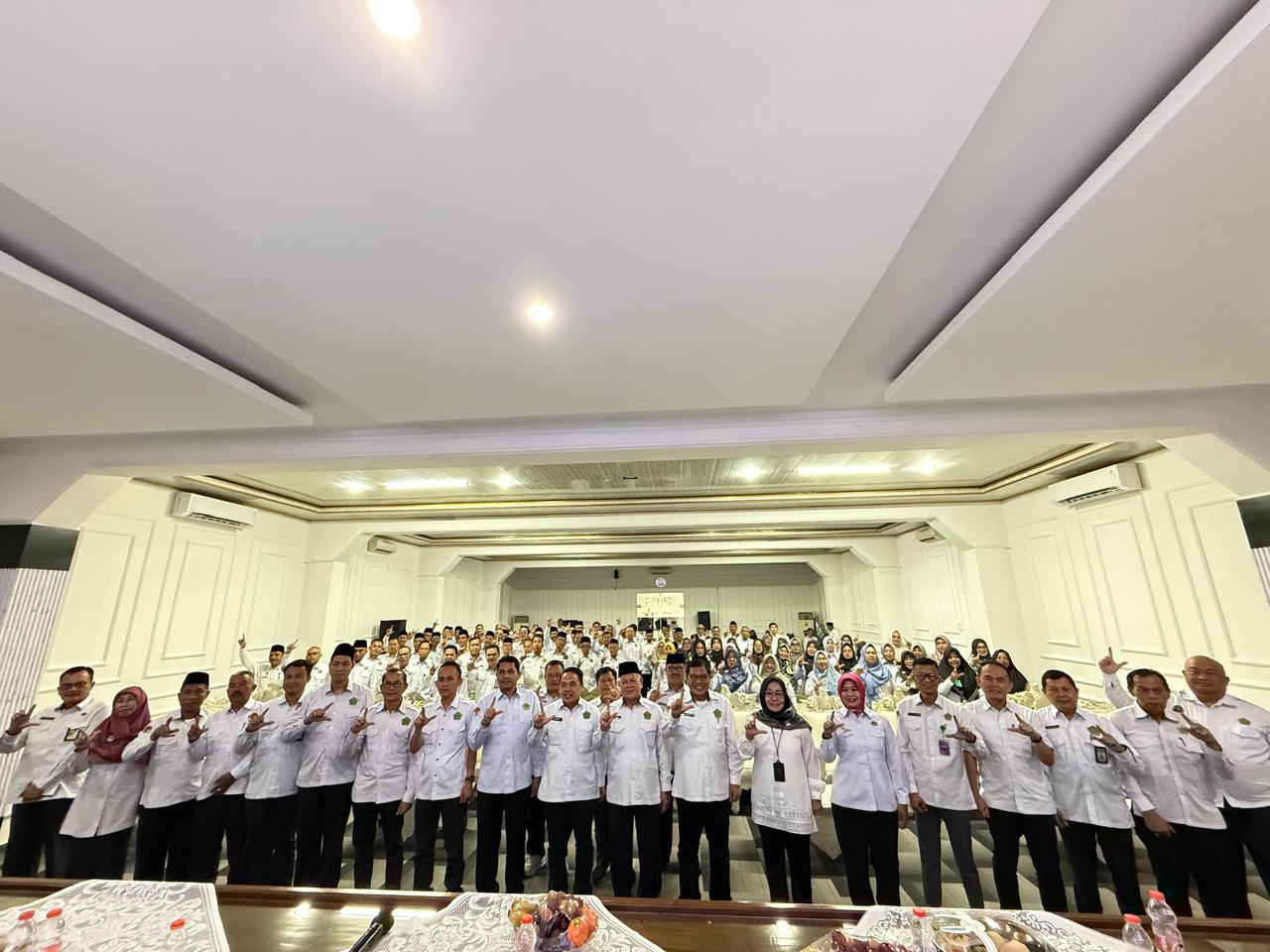 Kepala MTsN 1 Way Kanan Hadiri Rakor Bidang Pendidikan Madrasah di Kanwil Kemenag Provinsi Lampung