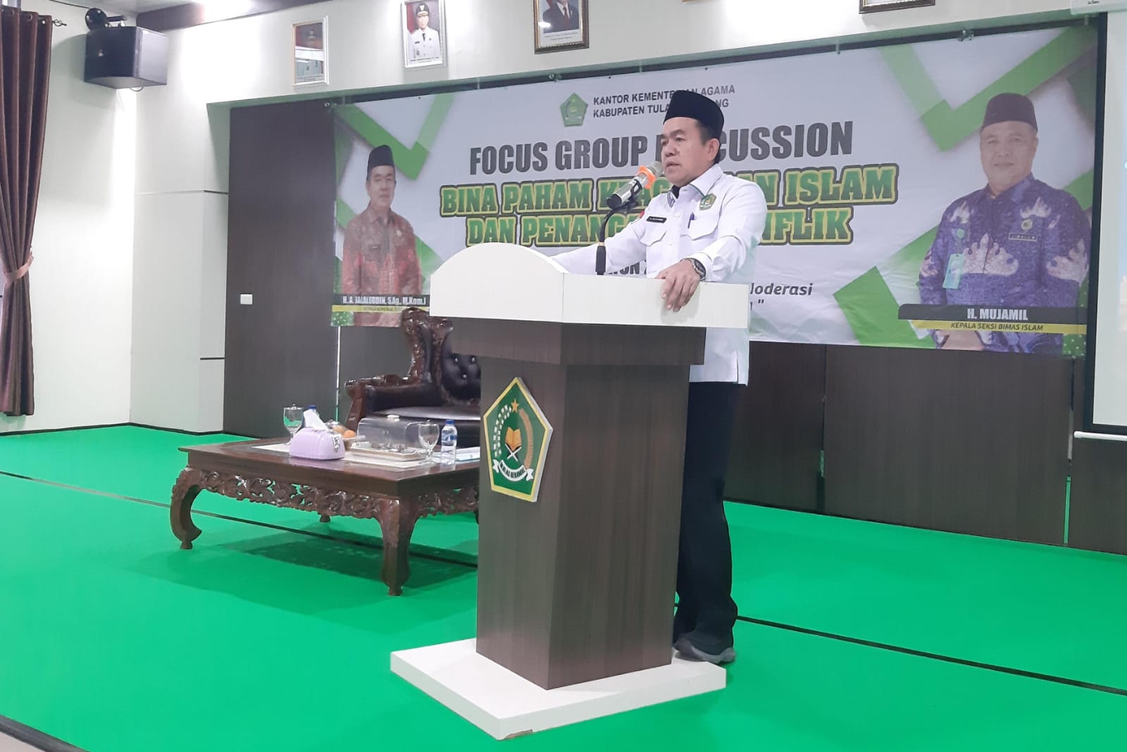 Perkuat Deteksi Dini Konflik Sosial Berdimensi Keagamaan Kemenag Tulang Bawang Gelar FGD