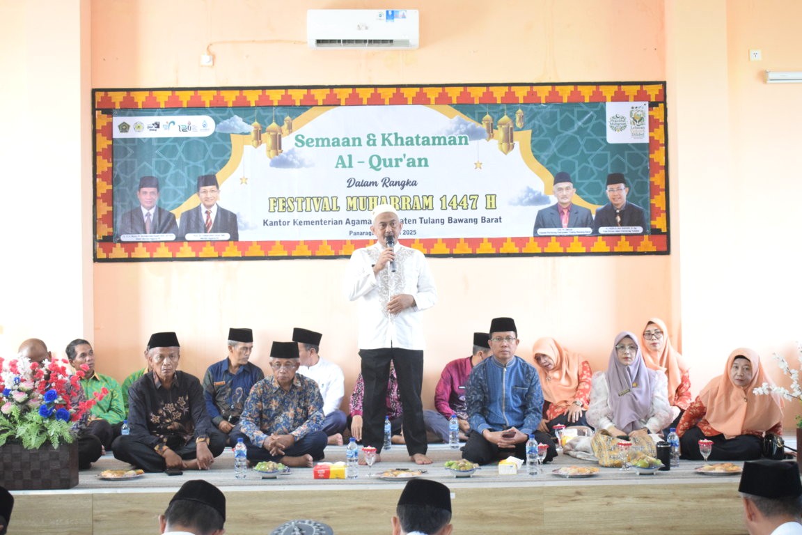 Semaan dan Khataman Al-Quran Warnai Festival Muharam 1447 Kemenag Tubaba
