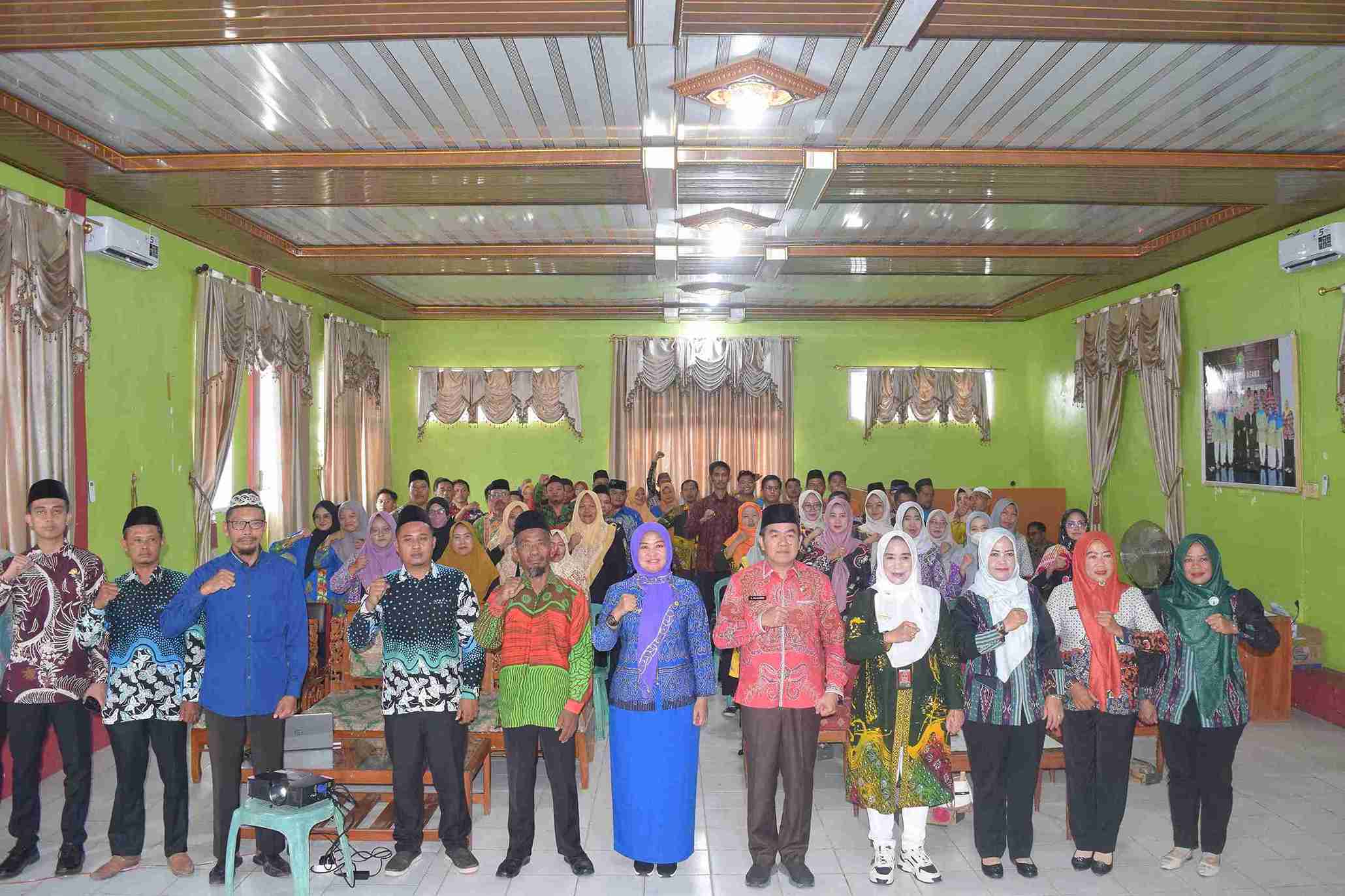 Dorong Transformasi Madrasah Kemenag Tulang Bawang Diseminasikan AKMI Pada Madrasah.