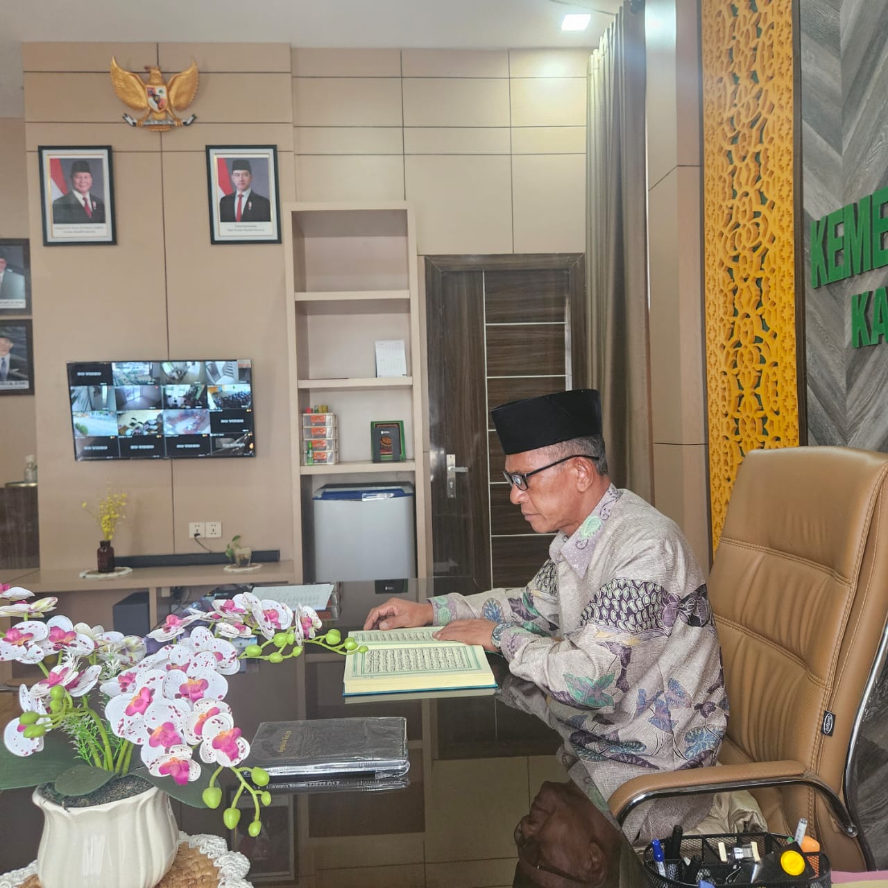 Kepala Kemenag Pesawaran dan ASN Sukseskan Khataman Al-Qur'an Serentak Sambut Pekan Muharram 1447 H